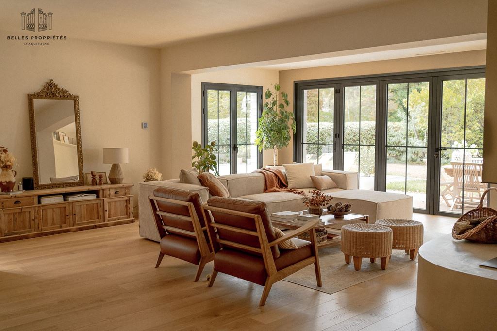 Maison Contemporaine ST SULPICE ET CAMEYRAC (33450) BELLES PROPRIETES D'AQUITAINE