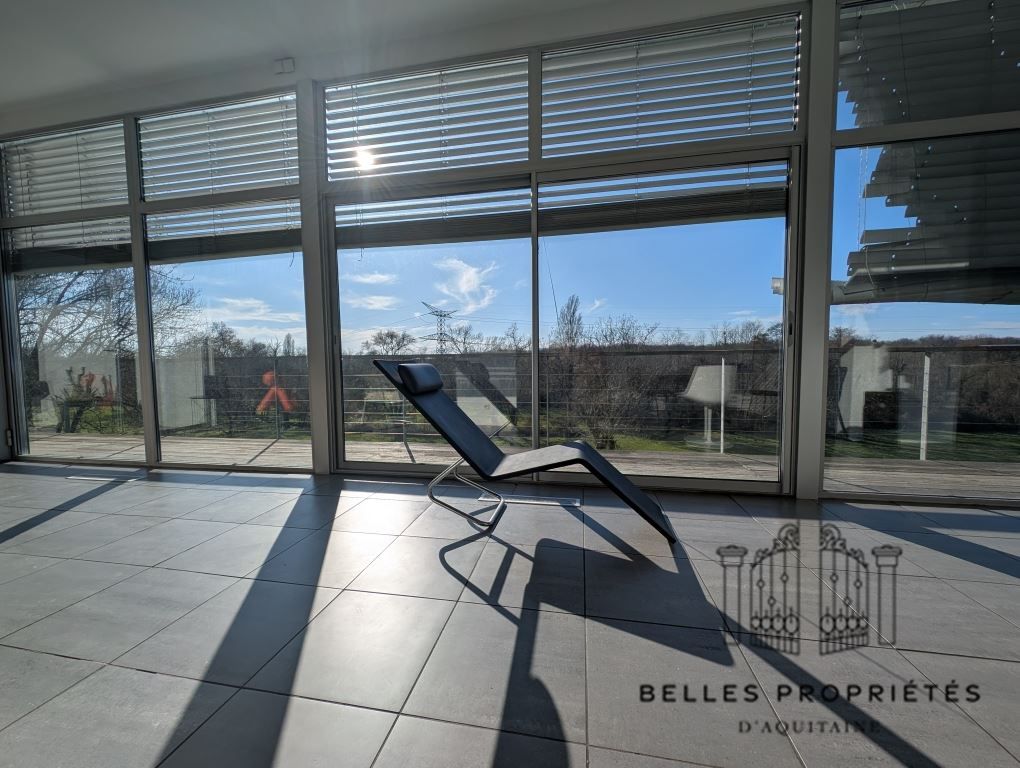Maison d'architecte ST SULPICE ET CAMEYRAC (33450) BELLES PROPRIETES D'AQUITAINE